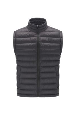 Hugo Boss - Packable down gilet with water-repellent outer