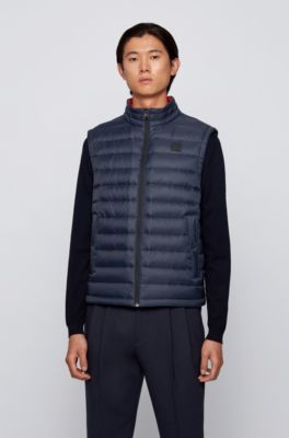 hugo boss mens down vest