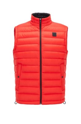 hugo boss puffer vest