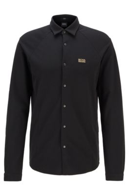 hugo boss button up shirt