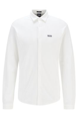 hugo boss white shirt sale