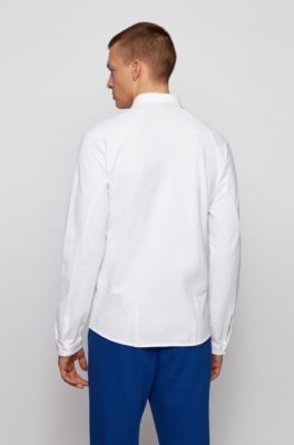 boss white shirt