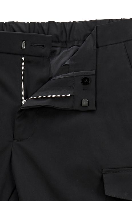Hugo Boss Cargo Pants black casual look Fashion Trousers Cargo Pants 