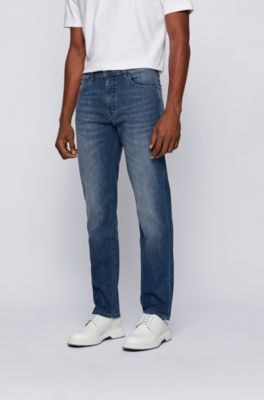 lightweight blue jeans