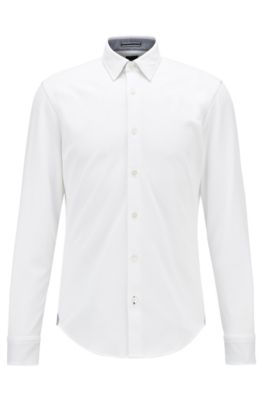 hugo boss white shirt sale