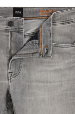 Jeans Pour Homme Gris Hugo Boss