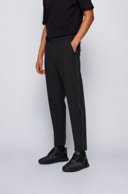 black hugo boss pants