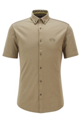 hugo boss short sleeve shirt sale