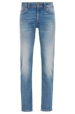 Jean Slim Fit en denim stretch lavé confortable