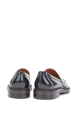 hugo boss loafers mens