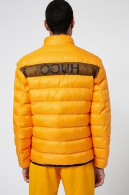 HUGO - Recycled-fabric puffer jacket 