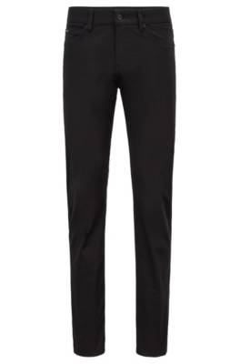 Jean Slim Fit en satin de coton stretch italien