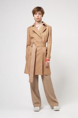 hugo boss women's trench coat