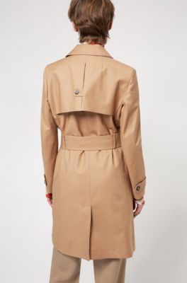 hugo boss women's trench coat