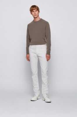 hugo boss white jeans