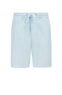 Short Relaxed Fit en popeline de coton stretch