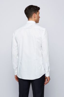 boss white shirt