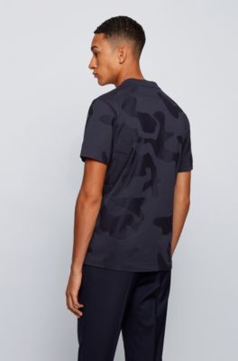 hugo boss camo shirt