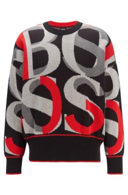 hugo boss mens knitwear