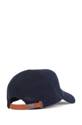 BOSS - Strick-Cap aus Baumwolle mit 