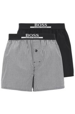 Lot de deux shorts de pyjama en pur coton