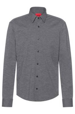 Chemise Slim Fit haute performance en tissu stretch