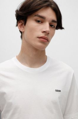 hugo boss reverse logo t shirt