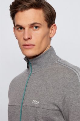 black and grey hugo boss tracksuit