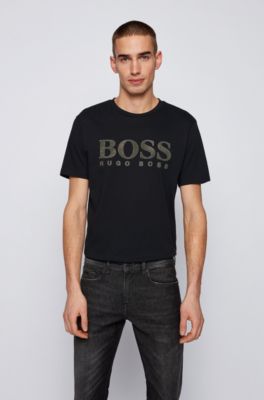 boss printed t shirt
