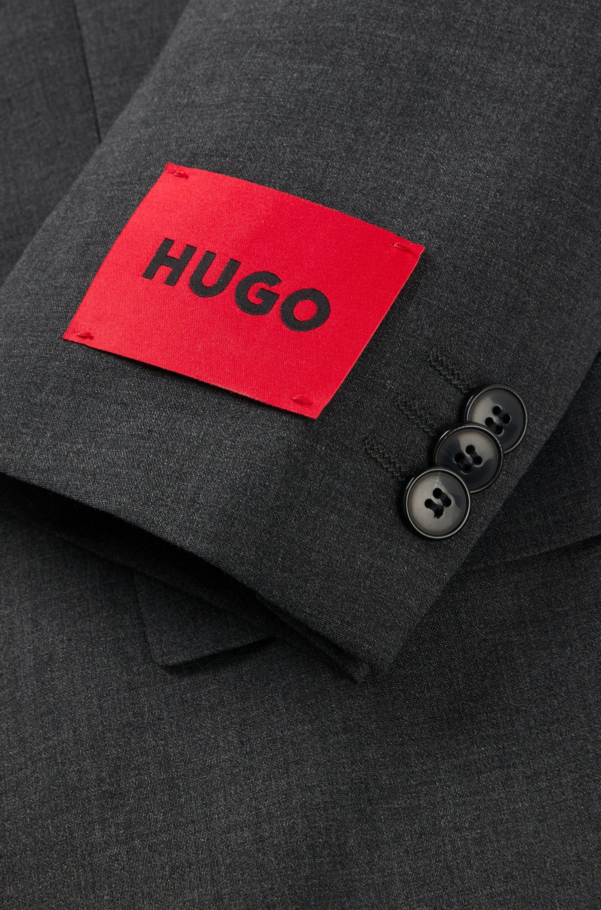 HUGO - エクストラスリムフィットスーツ ウールブレンド HUGO - エクストラスリムフィットスーツ ウールブレンド