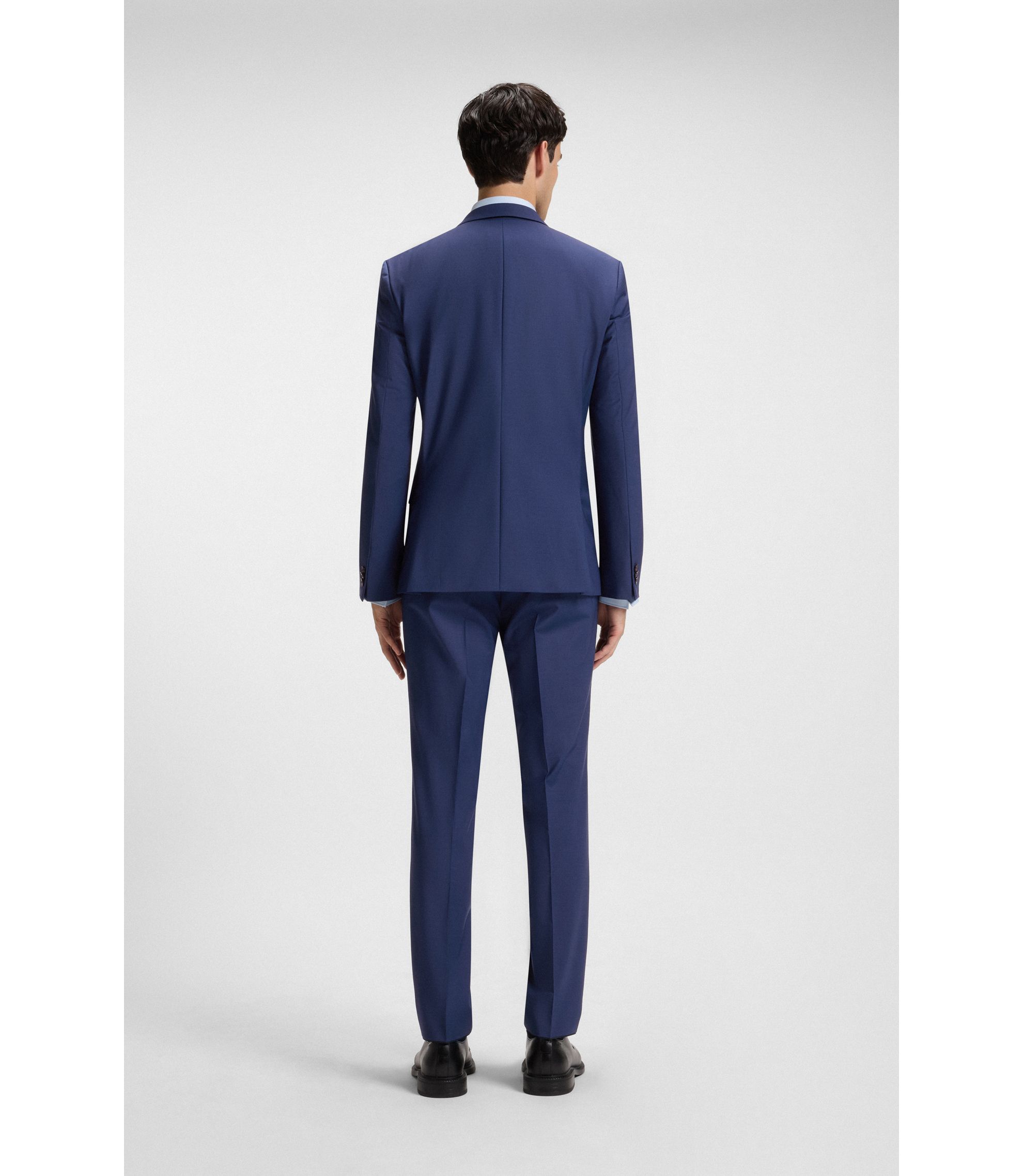 HUGO - エクストラスリムフィットスーツ ウールブレンド - ライトブルー