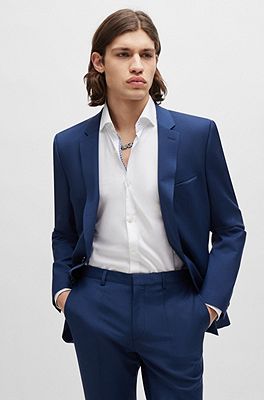 Elegant Blue Suits for Men by HUGO BOSS