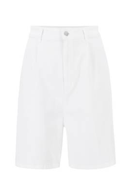 Short Relaxed Fit en denim stretch au toucher cachemire
