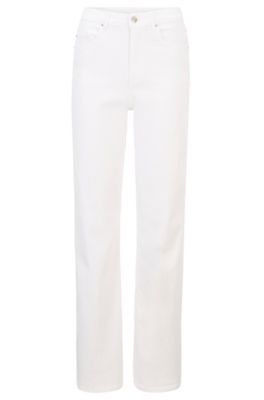 hugo boss white jeans