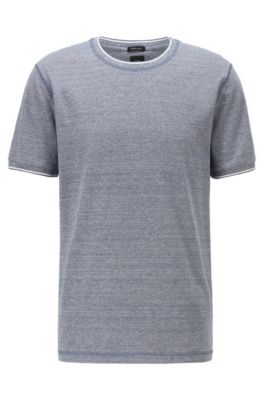 hugo boss plain black t shirt