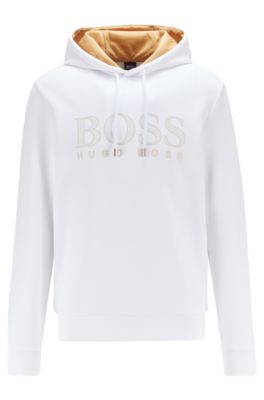 hugo boss tracksuit white