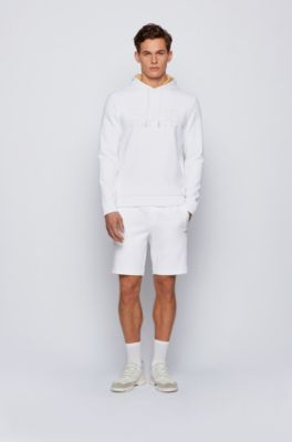white hugo boss tracksuit