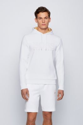 white hugo boss tracksuit