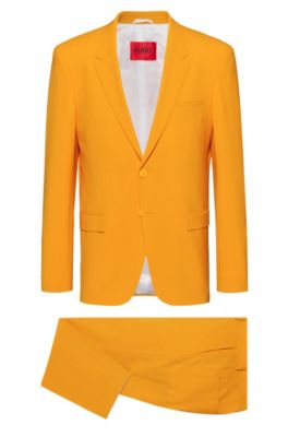 Men's Business Suits | Orange | HUGO BOSS