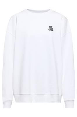 Sweat Relaxed Fit en coton Recot²® avec motif artistique ours