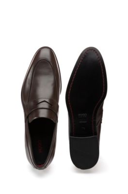hugo boss loafers mens