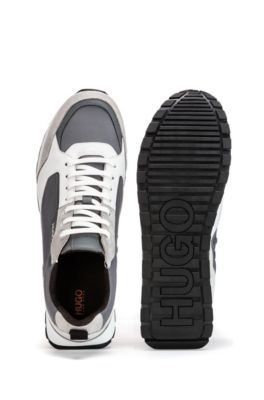 hugo boss grey shoes