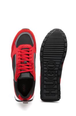 hugo boss shoes red