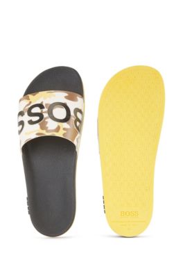 hugo boss camo sliders