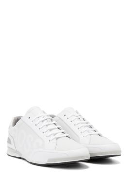 BOSS - Low-profile leather trainers 