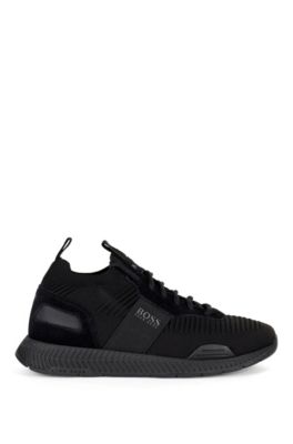 black hugo boss shoes