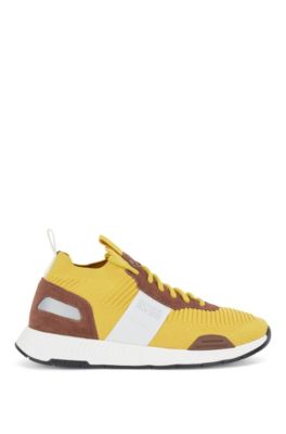 yellow shoes trainers