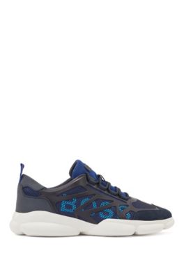 hugo boss blue shoes