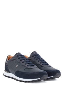hugo boss trainers blue