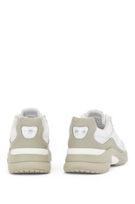 hugo boss mesh trainers